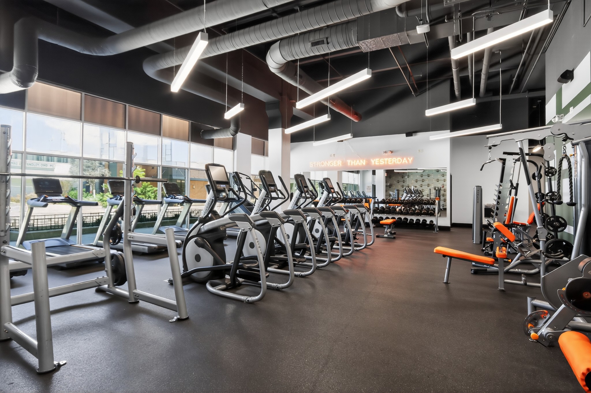 State-of-the-art fitness center at West Quad