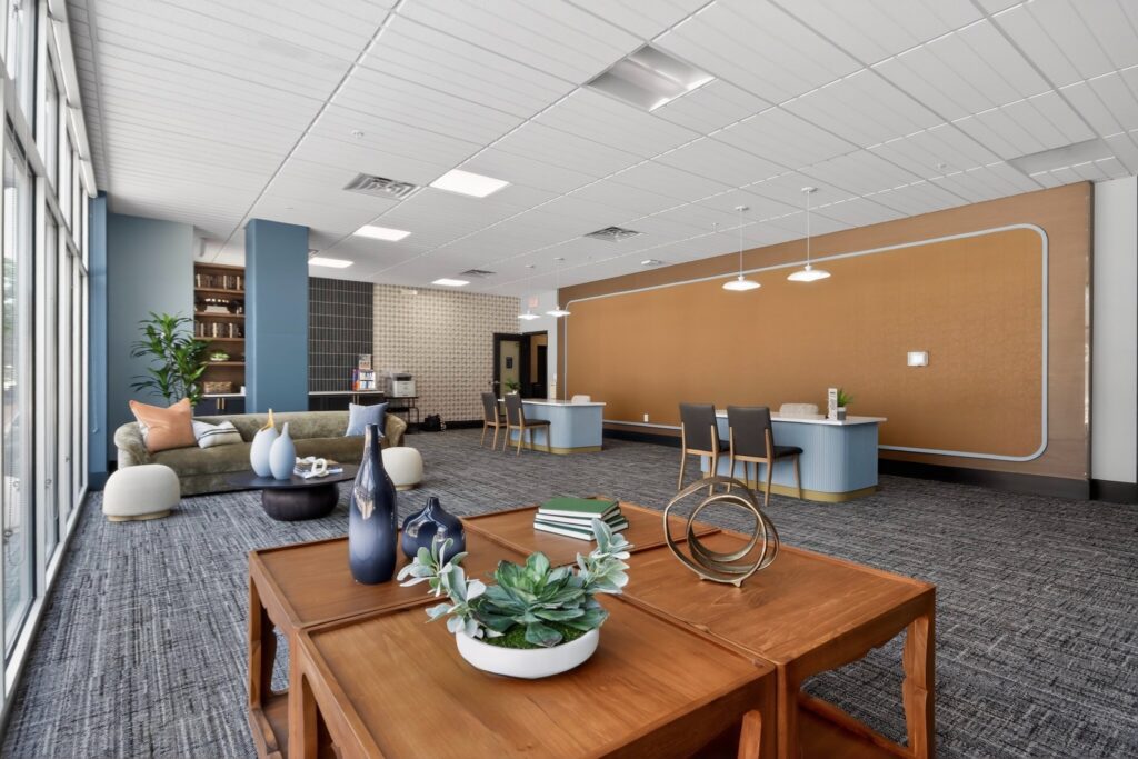 Leasing office at West Quad