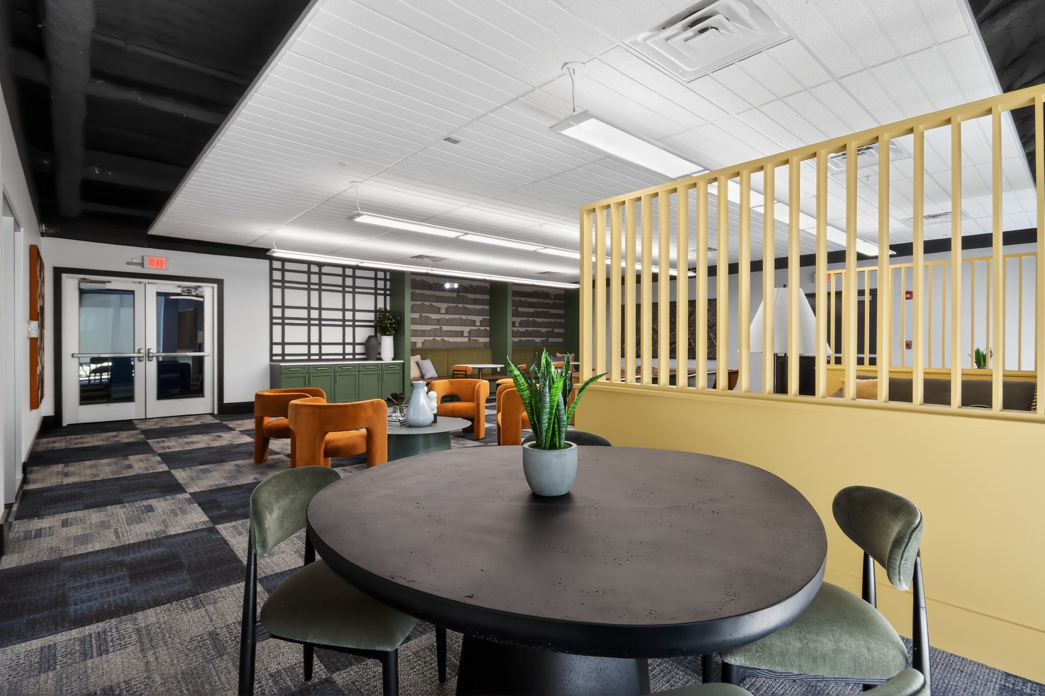 Study lounge at West Quad