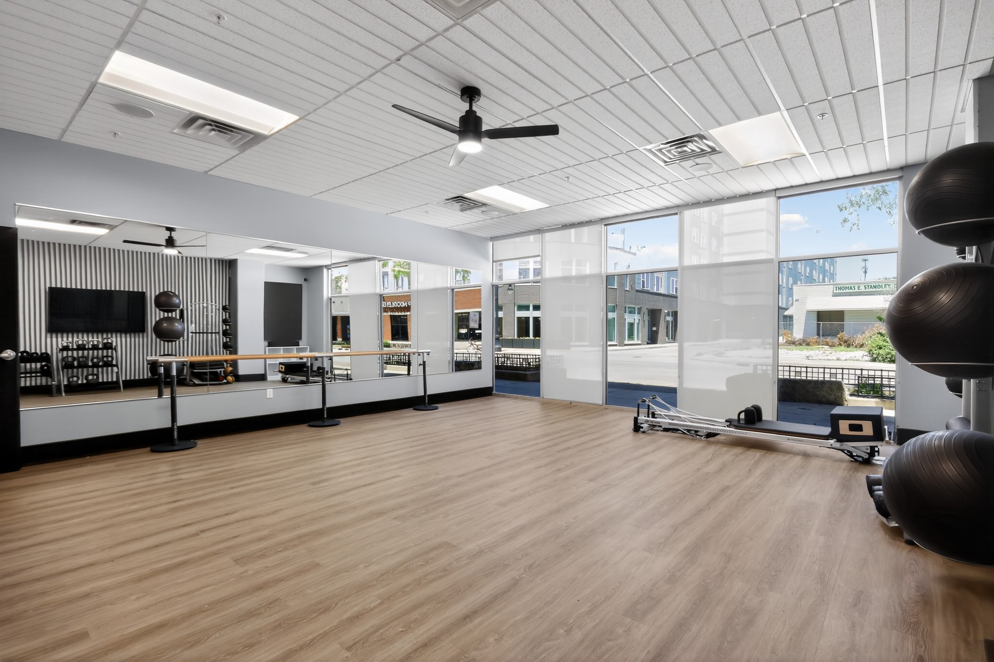 Yoga and pilates studio